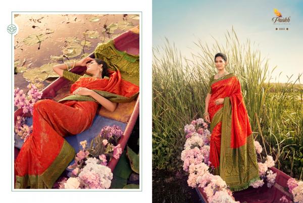 Pankh Parampara Silk 3 Festive Wear Saree Collection